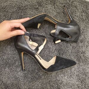French connection cross strap heel (size 7)